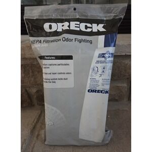 New ORECK HEPA FILTRATION ODOR FIGHTING Upright Vacuum Bags CCPK80H 8 Count CC